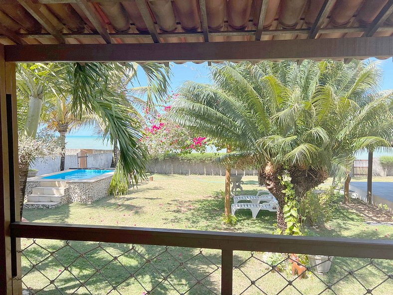 Chalé para Casal, frente ao mar, piscina privativa